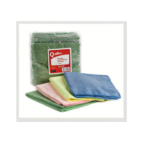 QALITA - BAYETA MICROFIBRA CLASICA AZUL (Ref.BP046)