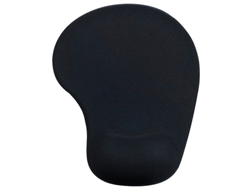 Q-CONNECT - ALFOMBRILLA PARA RATON REPOSAMUÑECAS DE GEL COLOR NEGRO 190X230X20 MM (Ref.KF17223)