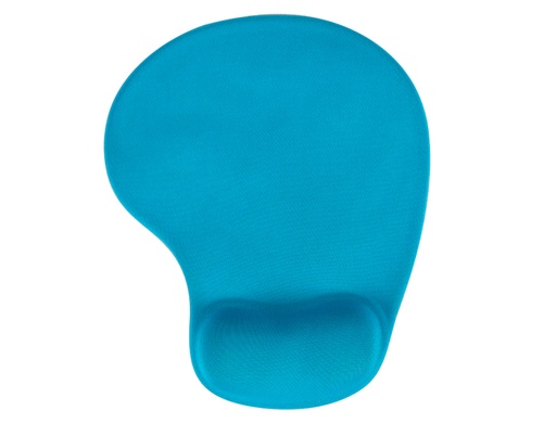 Q-CONNECT - ALFOMBRILLA PARA RATON REPOSAMUÑECAS DE GEL COLOR TURQUESA 190X230X20 MM (Ref.KF17226)