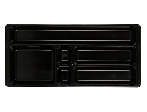 Q-CONNECT - BANDEJA ORGANIZADORA DE CAJONES COLOR NEGRO 344X160X33 MM (Ref.KF16942)