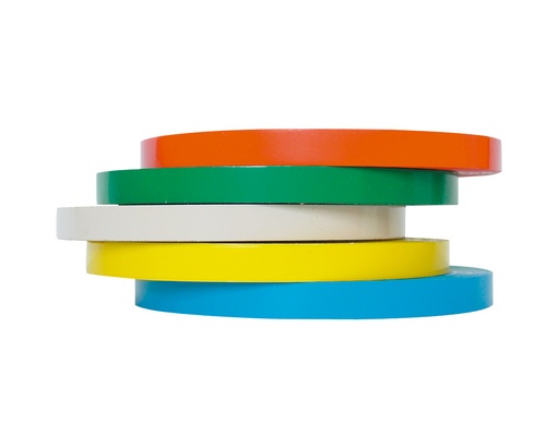 Q-CONNECT - CINTA ADHESIVA 66 MT X 9 MM -PARA CERRAR BOLSAS BOLSA DE 6 ROLLOS SURTIDOS -M (Ref.KF10858)