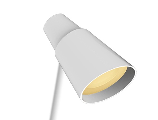 Q-CONNECT - LAMPARA DE OFICINA SOBREMESA ABS TACTIL 6W 32 LED 330LM COLOR BLANCO (Ref.KF10974)