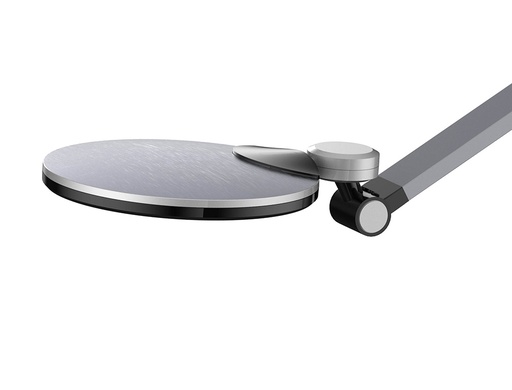 Q-CONNECT - LAMPARA DE OFICINA SOBREMESA PROFESIONAL ALUMINIO 9W 120 LED CARGADOR MOVIL COLOR NEGRO (Ref.KF10975)