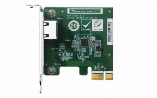 QNAP - adaptador y tarjeta de red Ethernet 2500 Mbit/s (Ref.QXG-2G1T-I225)