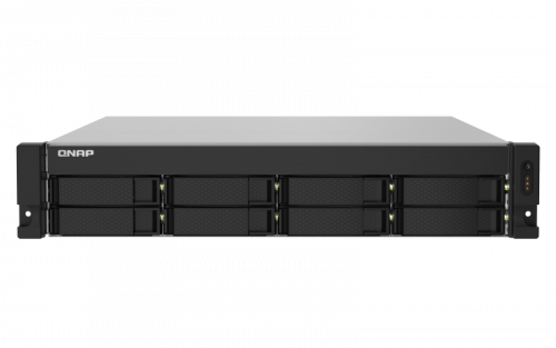 QNAP - TS-832PXU-RP NAS Bastidor (2U) Ethernet Negro AL324 (Ref.TS-832PXU-RP-4G)