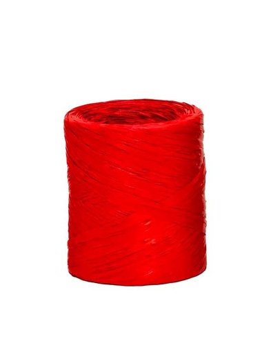 RAFIA CINTA de 4 mm ROLLO de 200 m ROJO (Ref.5400-00)