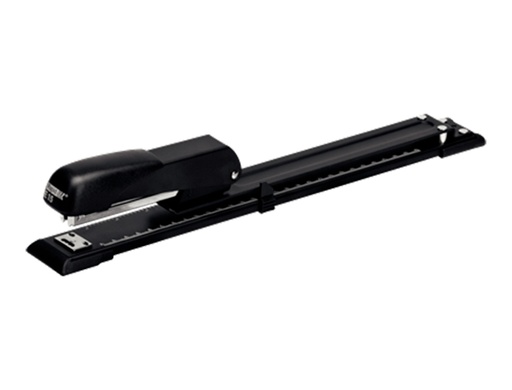 RAPID - GRAPADORA E15 METALICA BRAZO LARGO CAPACIDAD 20 HOJAS USA GRAPAS 24/6 Y 26/26 COLOR NEGRO (Ref.20598000)