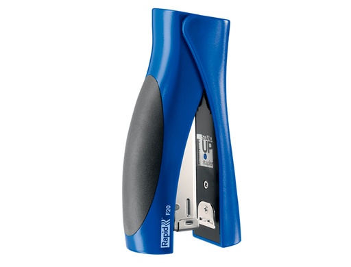 RAPID - GRAPADORA VERTICAL ULTIMATE F20 PLASTICO CAPACIDAD DE GRAPADO 20 HOJAS USA GRAPAS 24/6 Y 26/6 COLOR (Ref.20679831)