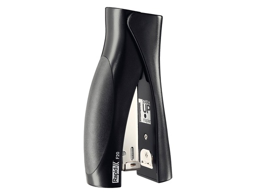 RAPID - GRAPADORA VERTICAL ULTIMATE F20 PLASTICO CAPACIDAD DE GRAPADO 20 HOJAS USA GRAPAS 24/6 Y 26/6 COLOR (Ref.20679830)