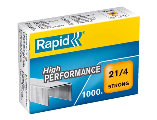 RAPID - GRAPAS 21/4 MM GALVANIZADA STRONG CAJA DE 1000 UNIDADES (Ref.24863400)