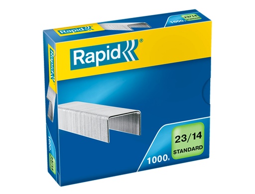 RAPID - GRAPAS 23/14 MM GALVANIZADA CAJA DE 1000 UNIDADES (Ref.24869500)