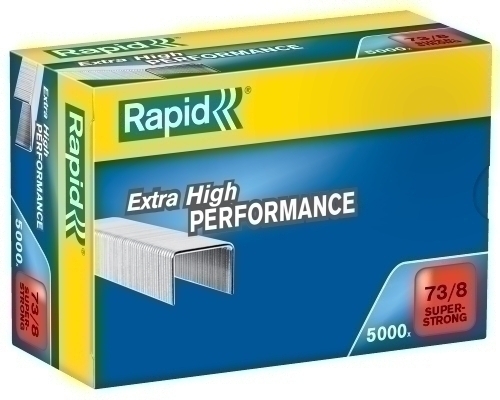 RAPID - GRAPAS SUPER STRONG 73/8 GALVANIZADAS -CAJA DE 5000- (Ref.24890300)
