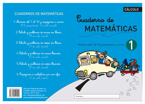 REBOST - CUADERNO (CAS.) MATEMATICAS Nº 1 (Ref.MAT.Nº1)