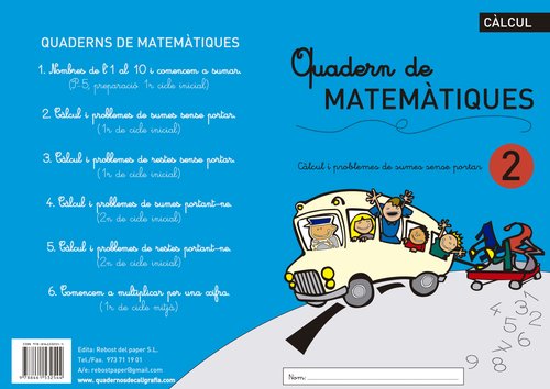 REBOST - CUADERNO (CAT.) MATEMATIQUES Nº 2 (Ref.MAT.Nº2-CAT)