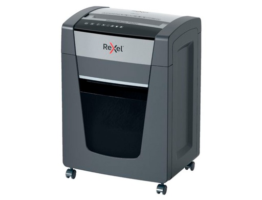 REXEL - DESTRUCTORA DE DOCUMENTOS MOMENTUM EXTRA P420+ CAPACIDAD CORTE 20 H P4 DESTRUYE GRAPAS CLIPS CD Y (Ref.2021420XEU)