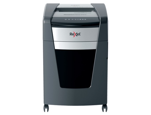REXEL - DESTRUCTORA DE DOCUMENTOS MOMENTUM EXTRA XP514+ CAPACIDAD CORTE 14 H P5 DESTRUYE GRAPAS CLIPS CD Y (Ref.2021514MEU)