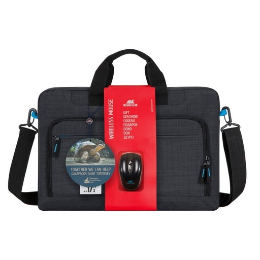 RIVACASE - 8058 Bundle maletín 17,3" + ratón inal. (Ref.BUNDLE8058)