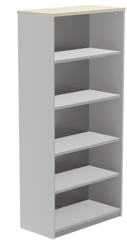 ROCADA - ARMARIO ABIERTO 195x90x45 ESTRUCTURA ALUMINIO Y TAPA ROBLE (Ref.1101AB08)