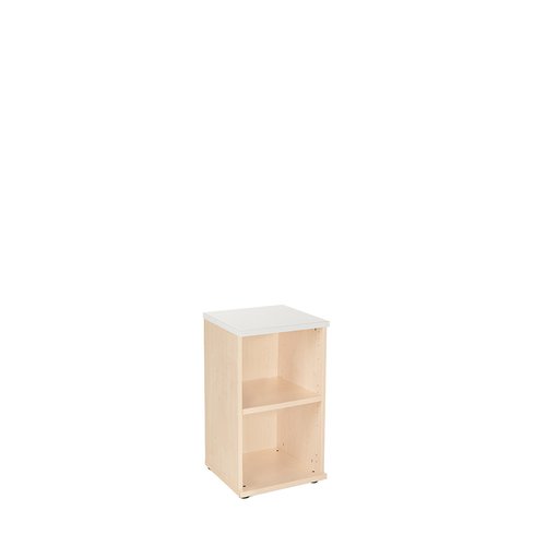 ROCADA - ARMARIO COLUMNA 84x45x45 ESTRUCTURA HAYA Y TAPA BLANCO (Ref.1007AA04)