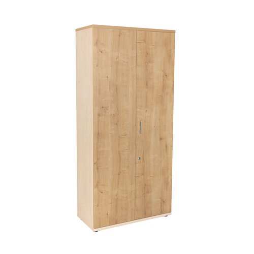ROCADA - ARMARIO CON PUERTAS 195x90x45 ESTRUCTURA HAYA PUERTAS Y TAPA ROBLE (Ref.1104AA08)