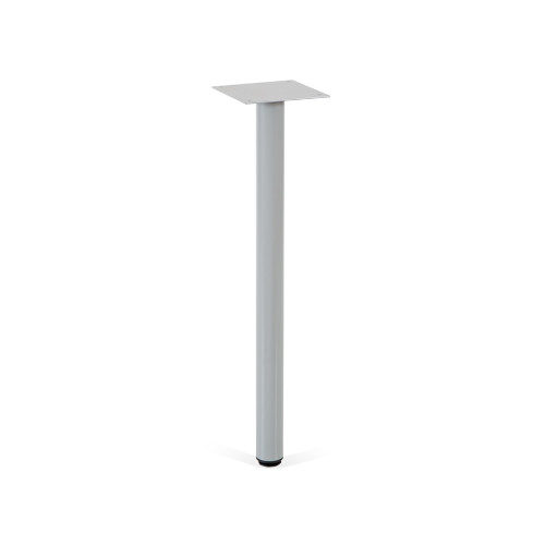 ROCADA - COLUMNA PARA MESA DE OFICINA CON FORMA DE L SERIE METAL COLOR GRIS (Ref.2945)