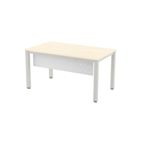 ROCADA - FALDÓN METÁLICO BLANCO PARA MESA DE OFICINA SERIE EXECUTIVE, BLANCA Y TOTAL 140CM. (Ref.2939W)