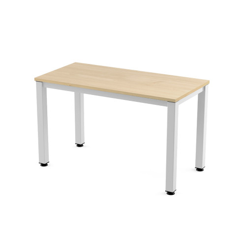 ROCADA - MESA EXECUTIVE 120x60 ESTRUCTURA BLANCO TABLERO MELAMINA HAYA (Ref.2000AM01)