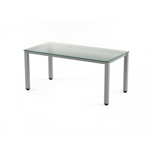 ROCADA - MESA EXECUTIVE 140x80 ESTRUCTURA ALUMINIO TABLERO CRISTAL (Ref.2001AD05)