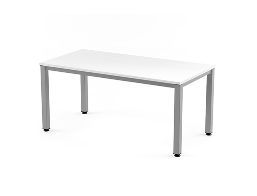 ROCADA - MESA EXECUTIVE 140x80 ESTRUCTURA ALUMINIO TABLERO MELAMINA BLANCO (Ref.2001AD04)