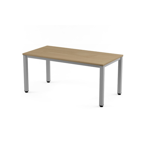 ROCADA - MESA EXECUTIVE 140x80 ESTRUCTURA ALUMINIO TABLERO MELAMINA ROBLE (Ref.2001AD08)