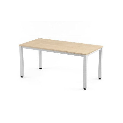 ROCADA - MESA EXECUTIVE 140x80 ESTRUCTURA BLANCO TABLERO MELAMINA HAYA (Ref.2001AM01)
