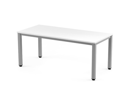ROCADA - MESA EXECUTIVE 160x80 ESTRUCTURA ALUMINIO TABLERO MELAMINA BLANCO (Ref.2002AD04)
