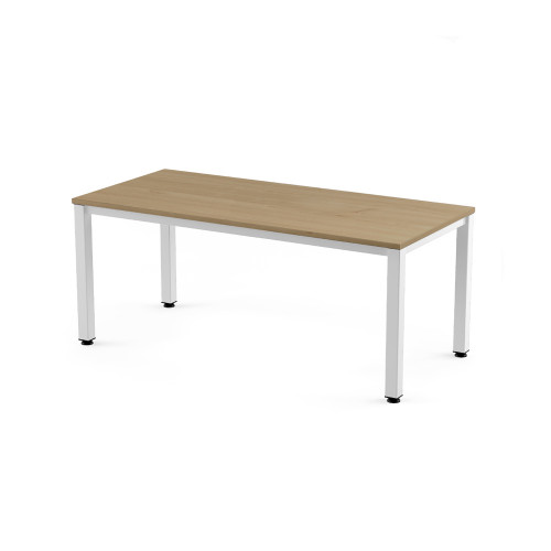ROCADA - MESA EXECUTIVE 160x80 ESTRUCTURA BLANCO TABLERO MELAMINA ROBLE (Ref.2002AM08)