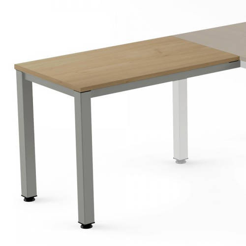 ROCADA - MESA EXECUTIVE ALA 100x60 ESTRUCTURA ALUMINIO TABLERO ROBLE (Ref.2107AD08)