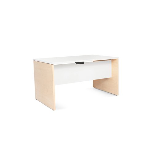 ROCADA - MESA WORK 140x80 ESTRUCTURA HAYA TABLERO BLANCO (Ref.2001AA04)