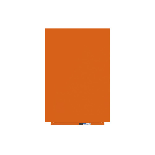 ROCADA - PIZARRA SKINWHITEBOARD MODULAR MAGNETICA LACADA 75x115 cm NARANJA (Ref.6420R-2008)