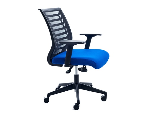 ROCADA - SILLA RD-907/4 NEGRA CON BRAZOS (Ref.907-4)