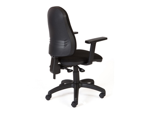 ROCADA - SILLA RD-911/4 NEGRO CON BRAZOS (Ref.RD-911/4+958)