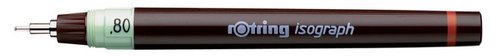 ROTRING - ESTILÓGRAFO ISOGRAPH 0,80MM TINTA CHINA NEGRA (Ref.1903495)