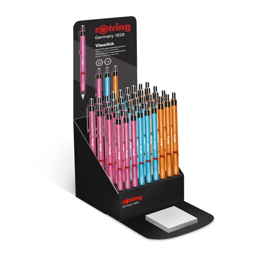 ROTRING - PORTAMINAS VISUCLIC 2B 0,5 EXPOSITOR de 36 (Ref.2103049)