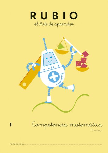 RUBIO - CUADERNO A4 COMPETENCIA MATEMATICAS 1 (Ref.CM1)