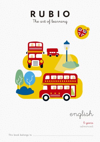 RUBIO - CUADERNO A4 in ENGLISH ADVANCED 6 (Ref.RE6A)