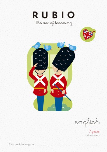 RUBIO - CUADERNO A4 in ENGLISH ADVANCED 7 (Ref.RE7A)