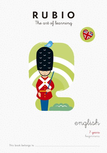 RUBIO - CUADERNO A4 in ENGLISH BEGINNERS 7 (Ref.RE7B)