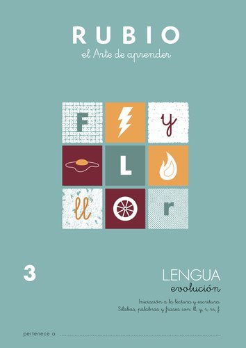 RUBIO - CUADERNO A4 LENGUA EVOLUCION Nº 3 (Ref.LEV3)