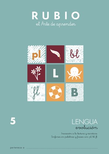 RUBIO - CUADERNO A4 LENGUA EVOLUCION Nº 5 (Ref.LEV5)
