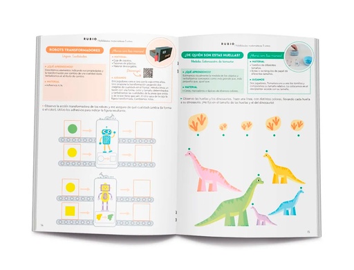 RUBIO - CUADERNO HABILIDADES MATEMATICAS + 5 AÑOS (Ref.HM5)