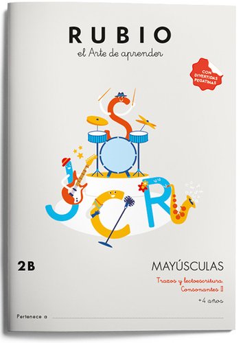 RUBIO - CUADERNO MAYUSCULAS 2B (Ref.MY2B)