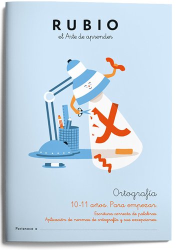 RUBIO - CUADERNO ORTOGRAFIA 5 PARA EMPEZAR 10-11 AÑOS (Ref.ORT5)