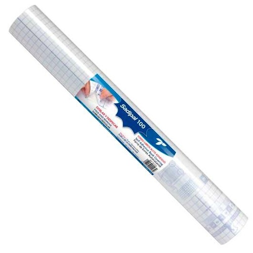 SADIPAL - FORRO DE LIBROS REPOSICIONABLE AUTOADHESIVO 0,50X20M PP TRANSPARENTE (Ref.1123)
